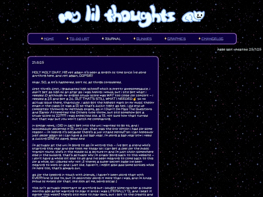 journal screenshot