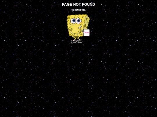 not_found screenshot
