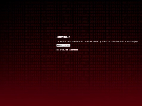 error523 screenshot