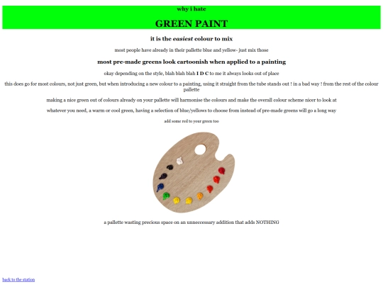 why i dont like green paint/greenpaint screenshot