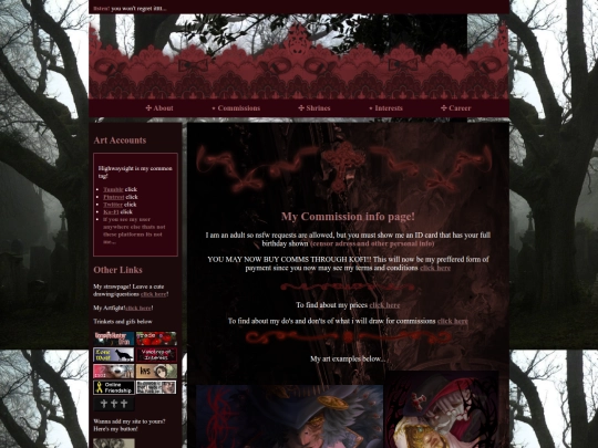 commissions screenshot