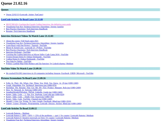 text/Queue_21_02_16 screenshot