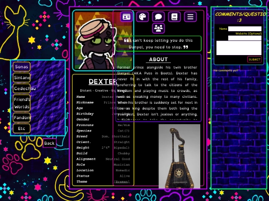 art/ocs/sintane/dexter screenshot