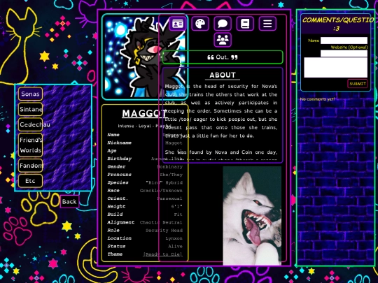 art/ocs/sintane/maggot screenshot