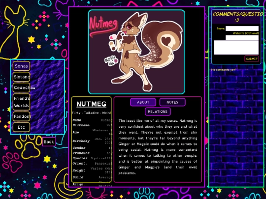art/ocs/sonas/nutmeg screenshot