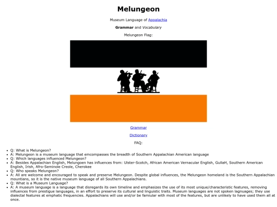 language screenshot