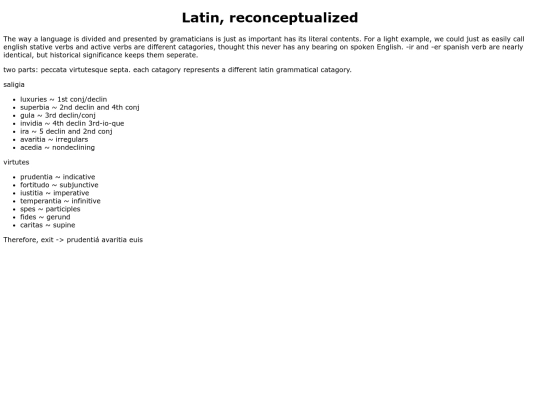 latin screenshot