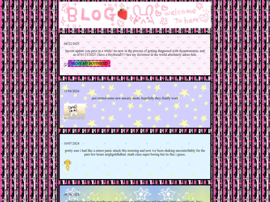 blog screenshot