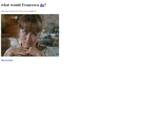 francesca screenshot