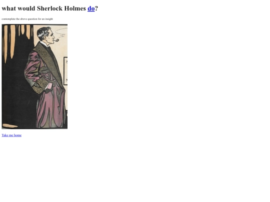 sherlock screenshot