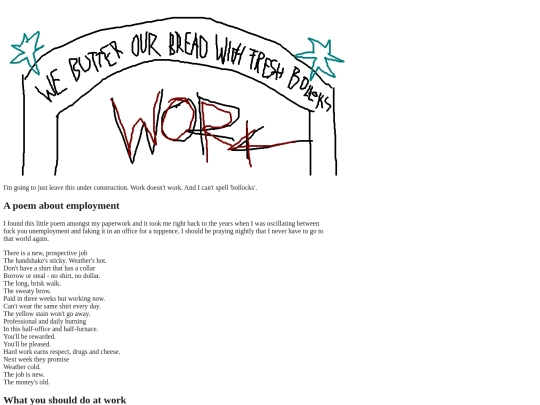 work screenshot