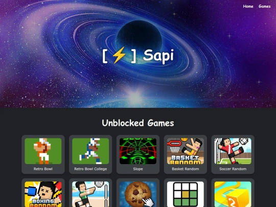 games screenshot