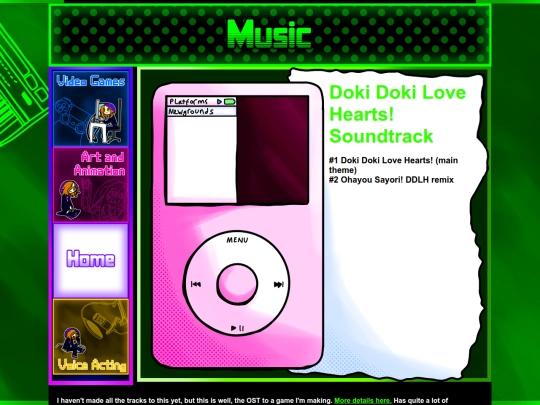 pages/music/ddlhsoundtrack screenshot