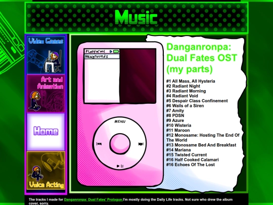 pages/music/drdf0 screenshot