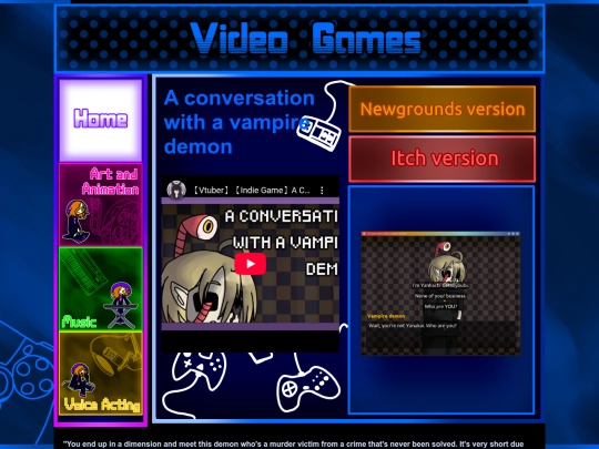 pages/videogames/aconversationwithavampiredemon screenshot