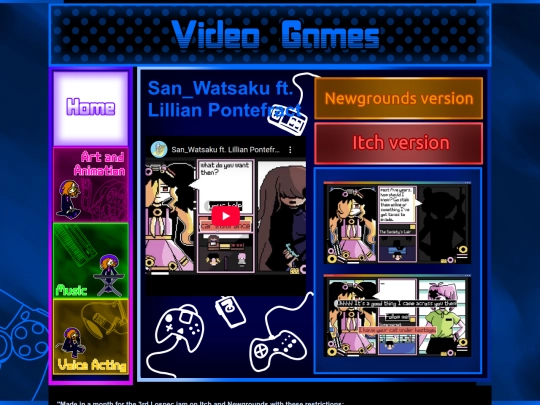 pages/videogames/san_watsaku screenshot