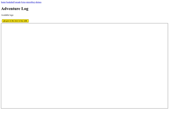 comic/log screenshot
