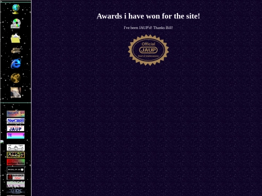 awards screenshot