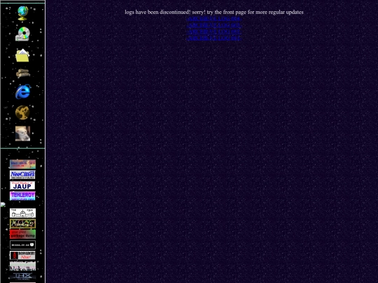 log screenshot
