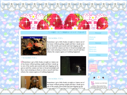 journal screenshot