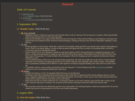pages/journal screenshot