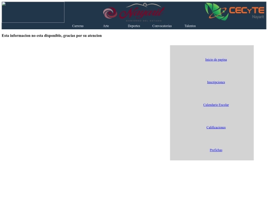 cecyten/No disponible screenshot