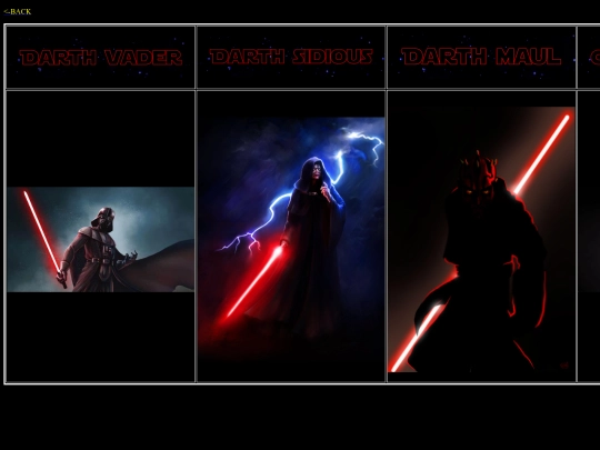 practicas/proyecto/sith screenshot