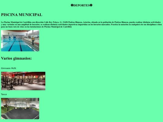 DEPORTE screenshot