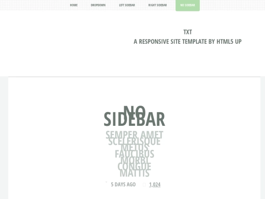 no-sidebar screenshot