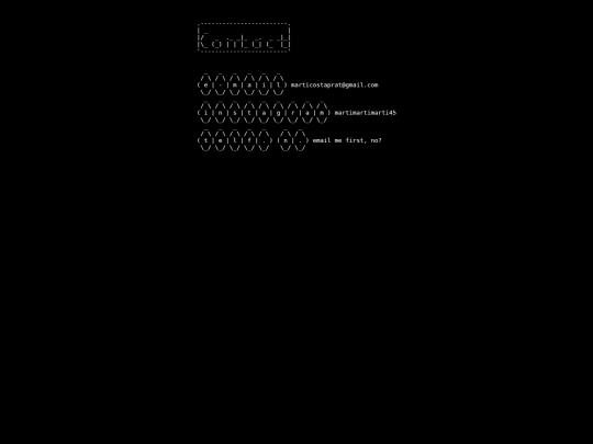 contact screenshot