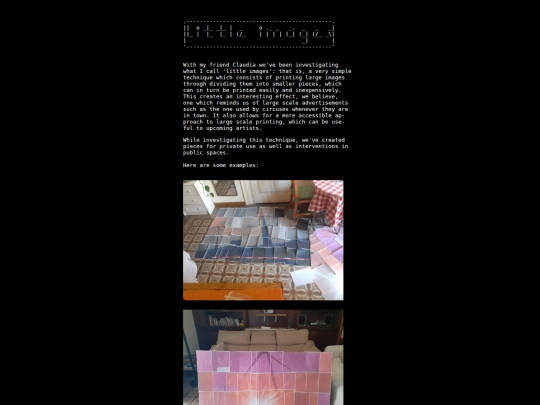 selectedportfolio/littleimages screenshot