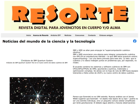 noticias screenshot
