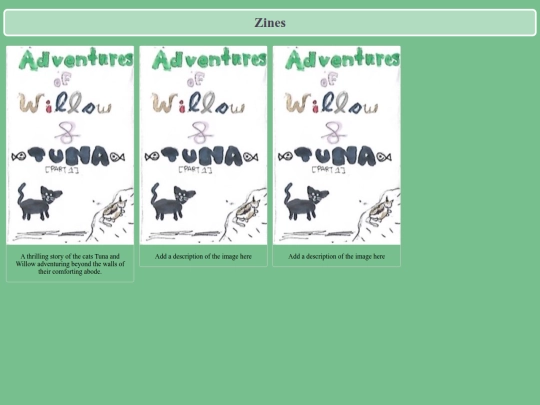 zines screenshot