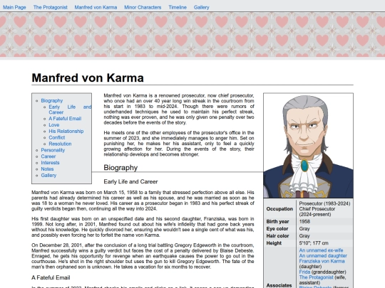 AceAttorney/Manfred screenshot