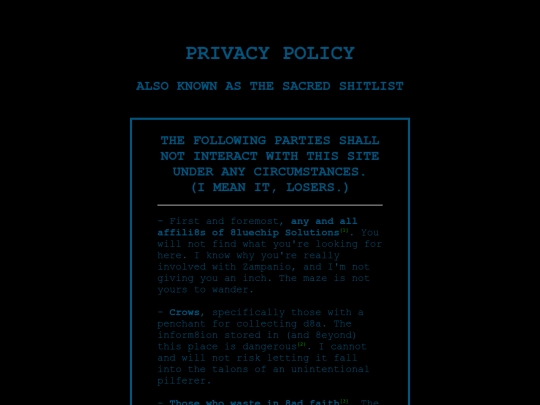 privacy screenshot