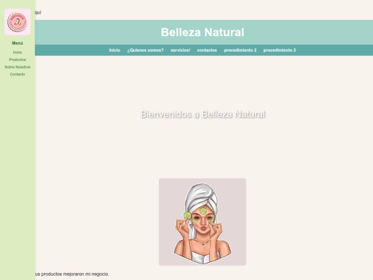 BellezaNatural screenshot