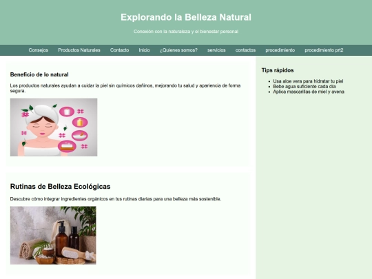 belleza natural 3 screenshot
