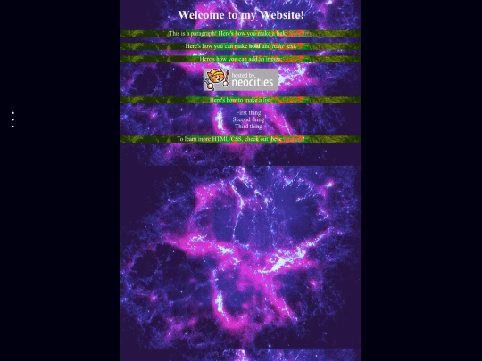 test screenshot