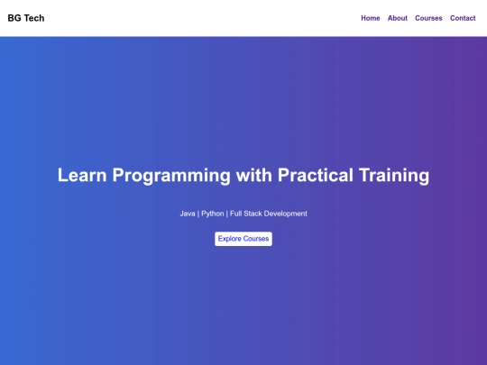 project screenshot