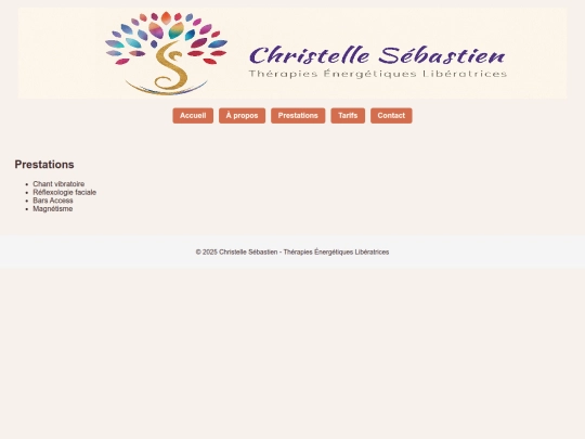 prestations screenshot