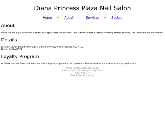 Main/Main Pages/About screenshot