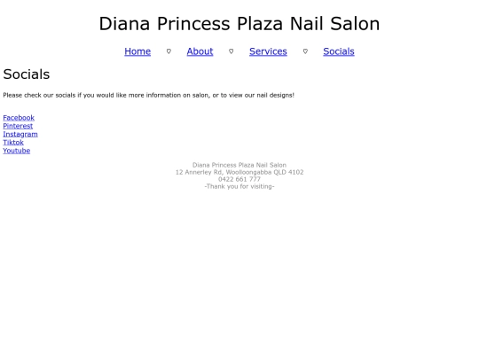 Main/Main Pages/Socials screenshot