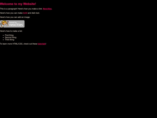 projects screenshot