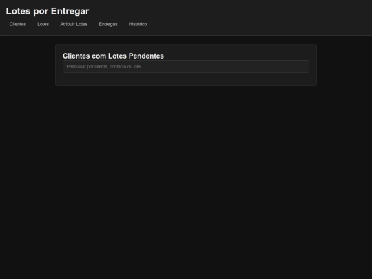 clients-delivery screenshot