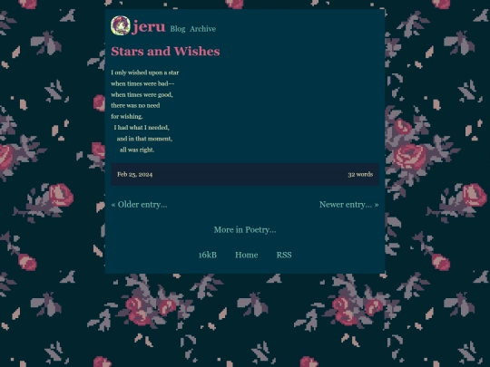 poetry/stars-and-wishes screenshot