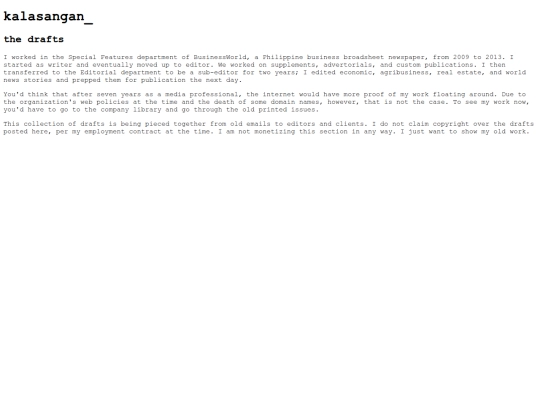 drafts/drafts screenshot