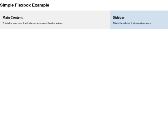 examples/flexbox/two screenshot