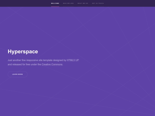 hyperspace screenshot