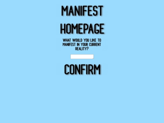 manifest screenshot