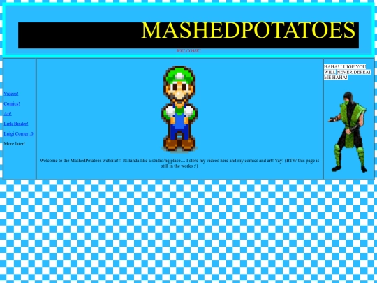 LuigiPage screenshot